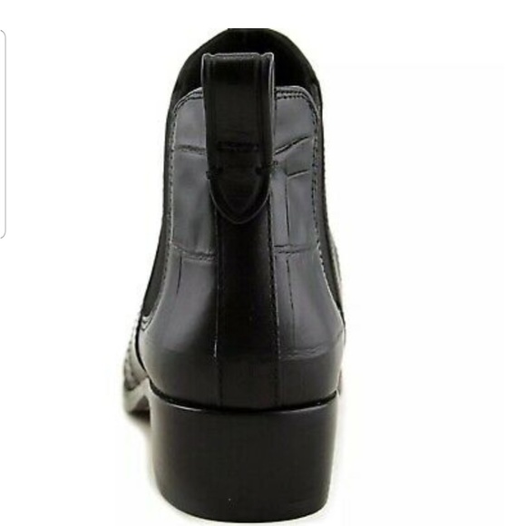 Coach Suffolk Patchwork black snake/calf bootie - Picture 2 of 9